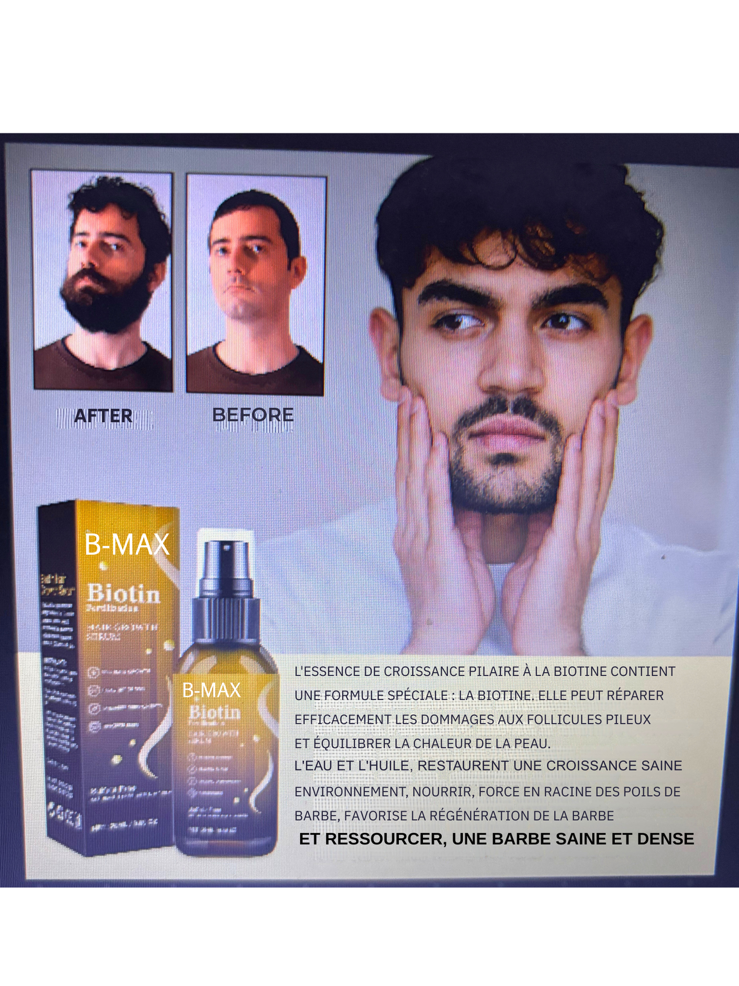 spray repousse capillaire Ă la biotine